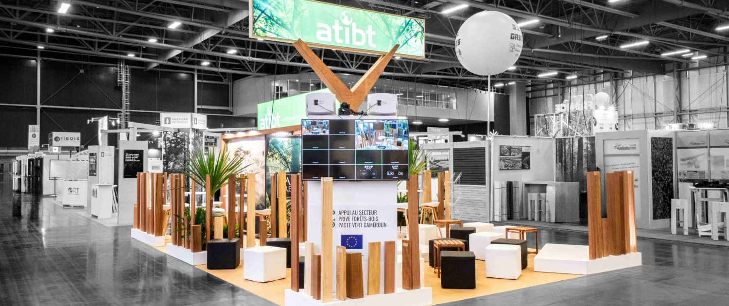 Stand ATIBT sur le salon CIB de Nantes en 2024