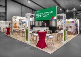 Stands LDC Amont et LDC Accouvage lors du salon SPACE 2024 a Rennes