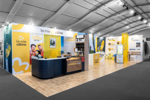 Stand sur-mesure de Funéplus pour le salon Funéraire Paris 2023