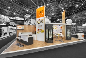 Stand sur-mesure de Funéplus pour le salon Funéraire Paris 2023