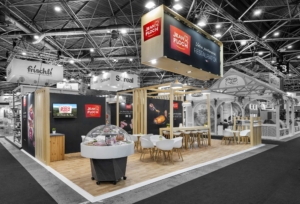 Stand sur-mesure de Funéplus pour le salon Funéraire Paris 2023