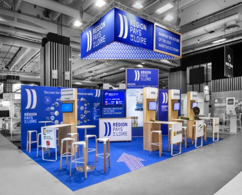 Stand Région Pays de La Loire sur le salon Seanergy 2025