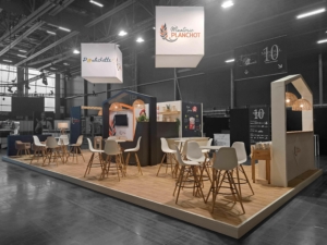 Stand sur-mesure de Funéplus pour le salon Funéraire Paris 2023