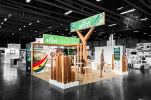 Stand sur-mesure de Funéplus pour le salon Funéraire Paris 2023