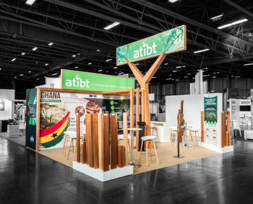 Stand de l'ATIBT sur le Carrefour International du Bois 2026