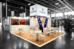 Stand sur-mesure de Funéplus pour le salon Funéraire Paris 2023